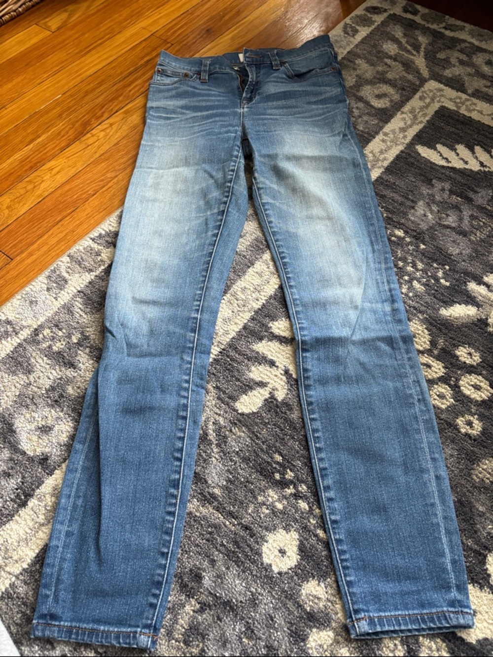 Classic Women's J. Crew Blue high rise skinny Jeans